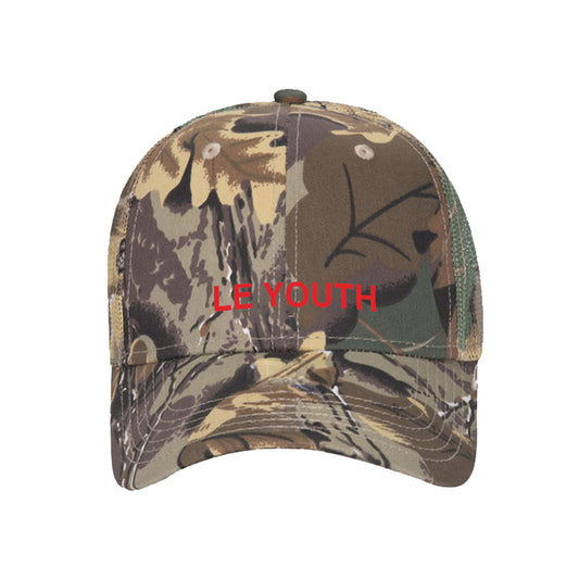 Le Youth Camo Hat