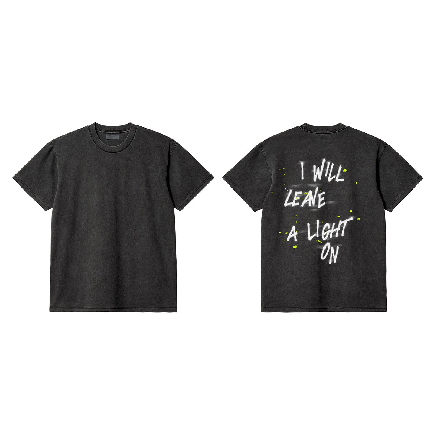 Light On Tee - Vintage Black